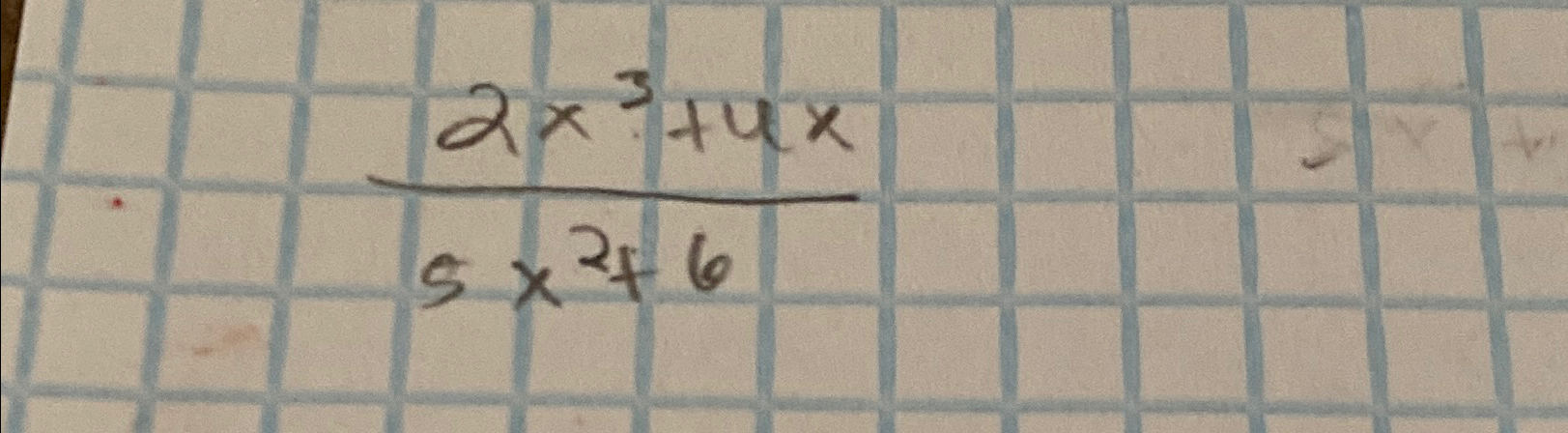 Solved 2x3+4x5x2+6 ﻿ Use synthetic divison | Chegg.com