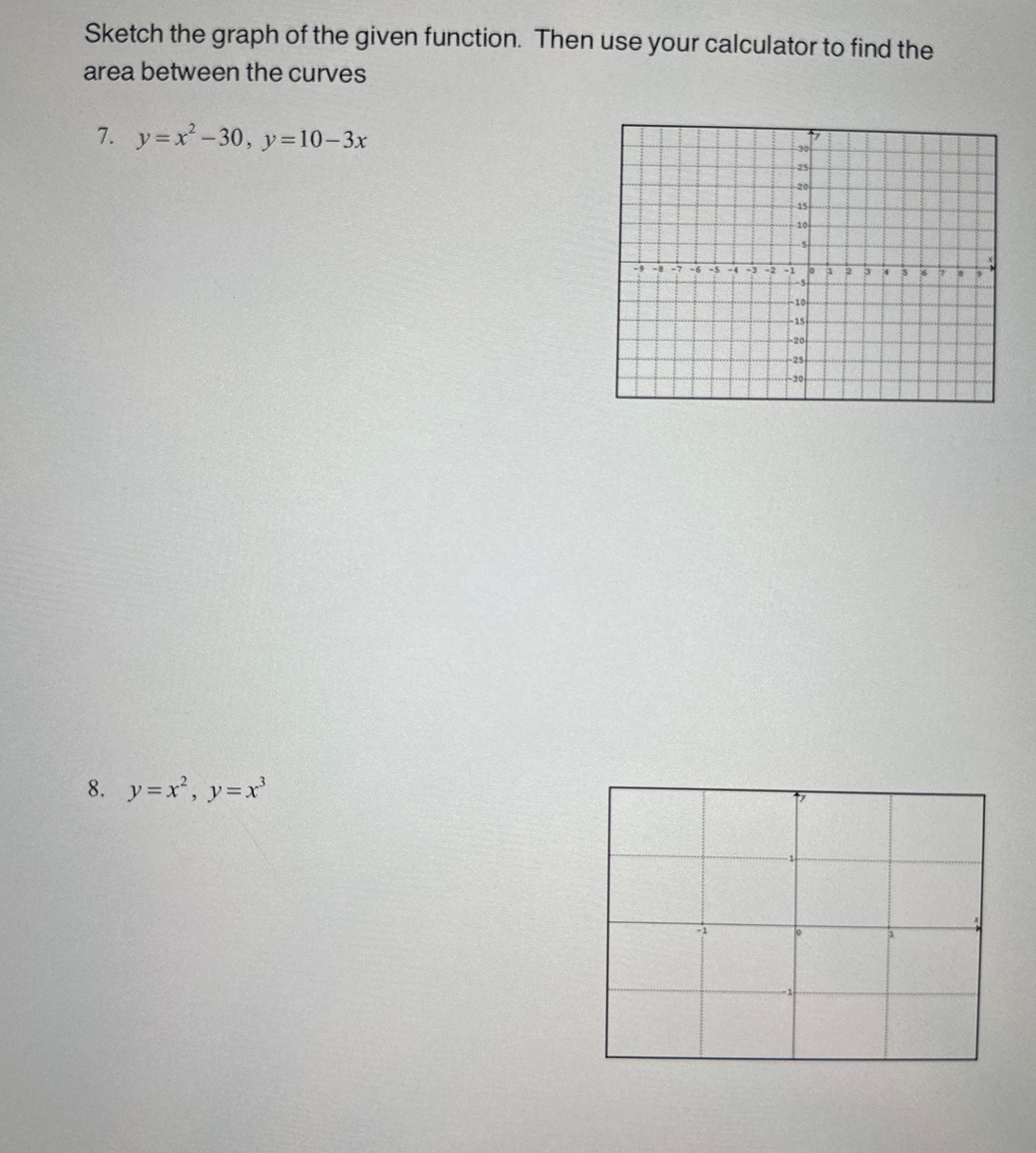 Solved Sketch the graph of the given function. Then use your | Chegg.com
