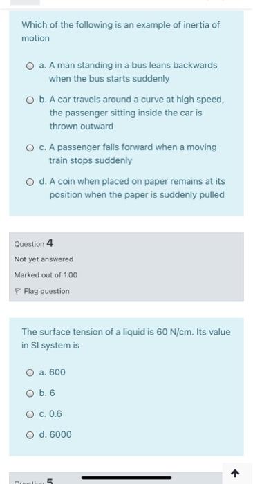 inertia examples