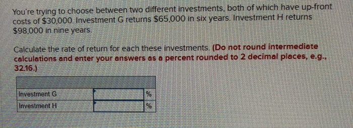 Solved You're Trying To Choose Between Two Different | Chegg.com