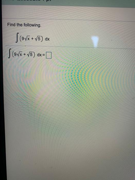 Solved This Question: 1 pt Find the area between the curves. | Chegg.com