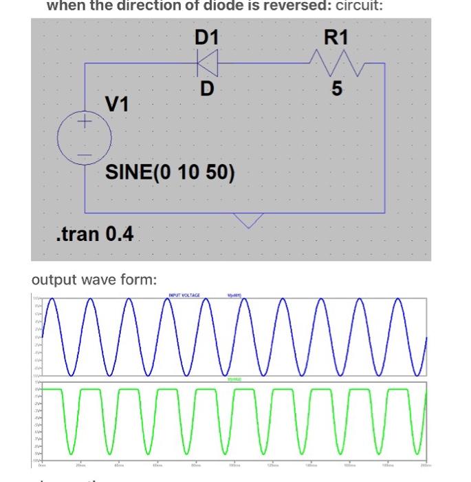 Solved 2. Repeat adding a diode in front of the resistors