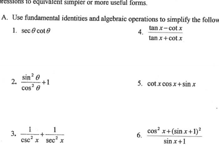 Question Video: Simplifying a Trigonometric Expression Using the Cofunction  Identities