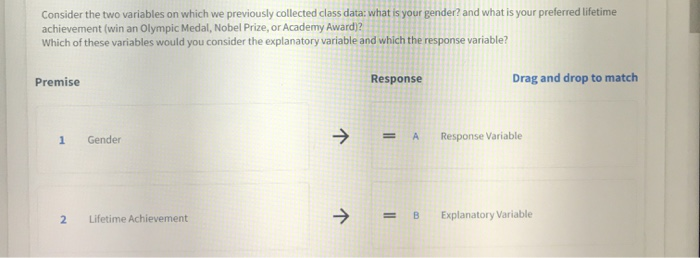 Solved Consider the two variables on which we previously | Chegg.com