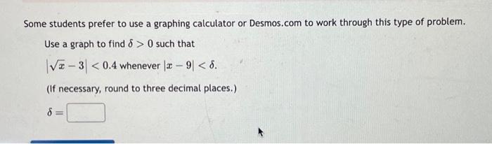 Solved Some students prefer to use a graphing calculator or | Chegg.com
