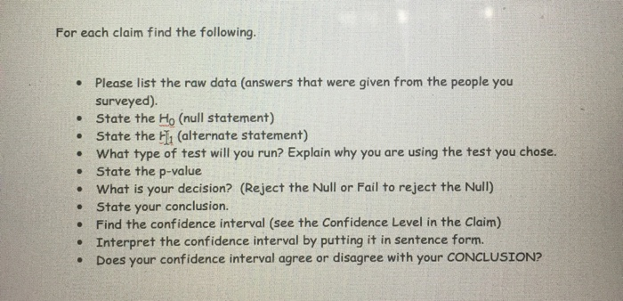 case study hypothesis testing