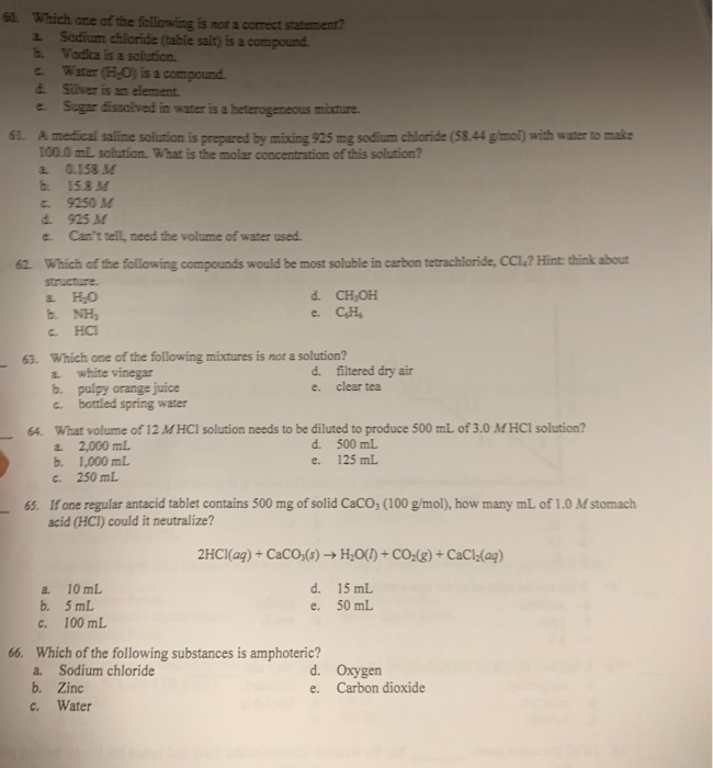 Is Table Salt Sodium Chloride An Element Compound Or Mixture