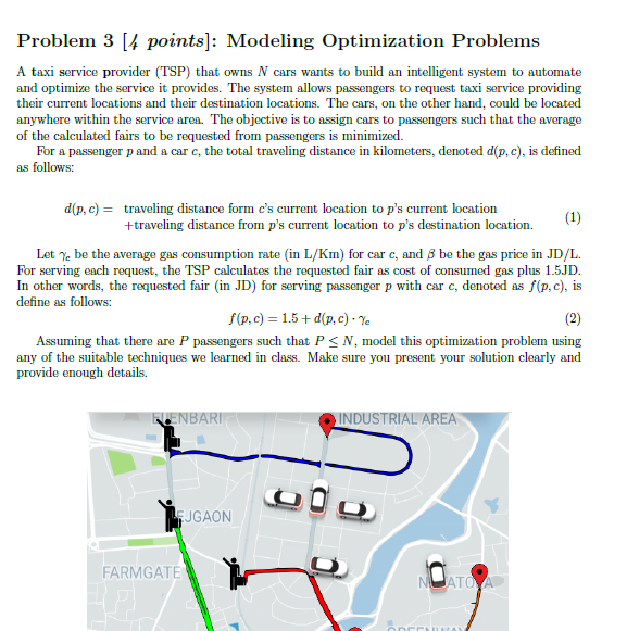 Solved Problem 3 [4 points]: Modeling Optimization Problems | Chegg.com