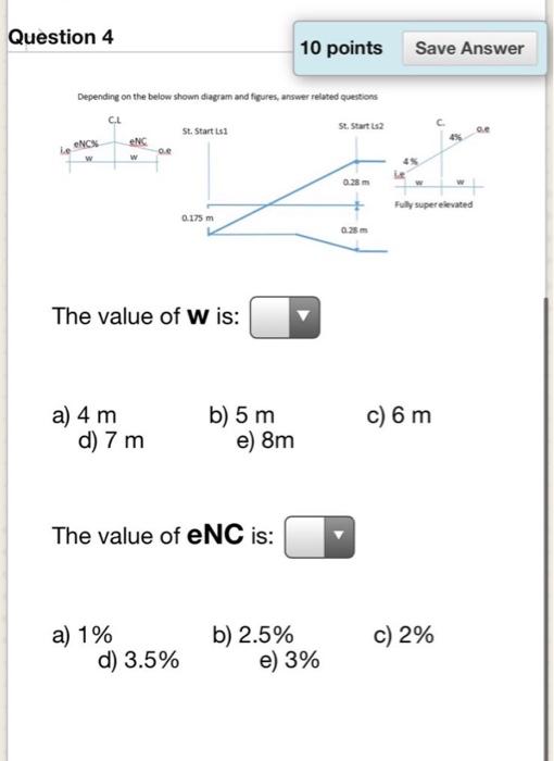 Solved Question 4 10 points Save Answer Depending on the | Chegg.com
