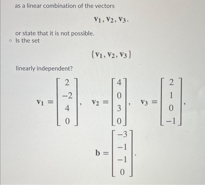 Solved If you use a method or an algorithm not presented in | Chegg.com