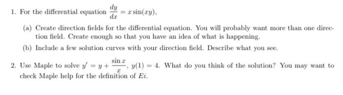 Solved please answer and complete this in maple format | Chegg.com