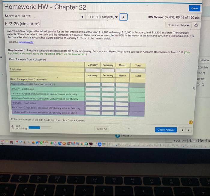 Solved Homework: HW - Chapter 22 Save Score: 0 of 10 pts 13 | Chegg.com