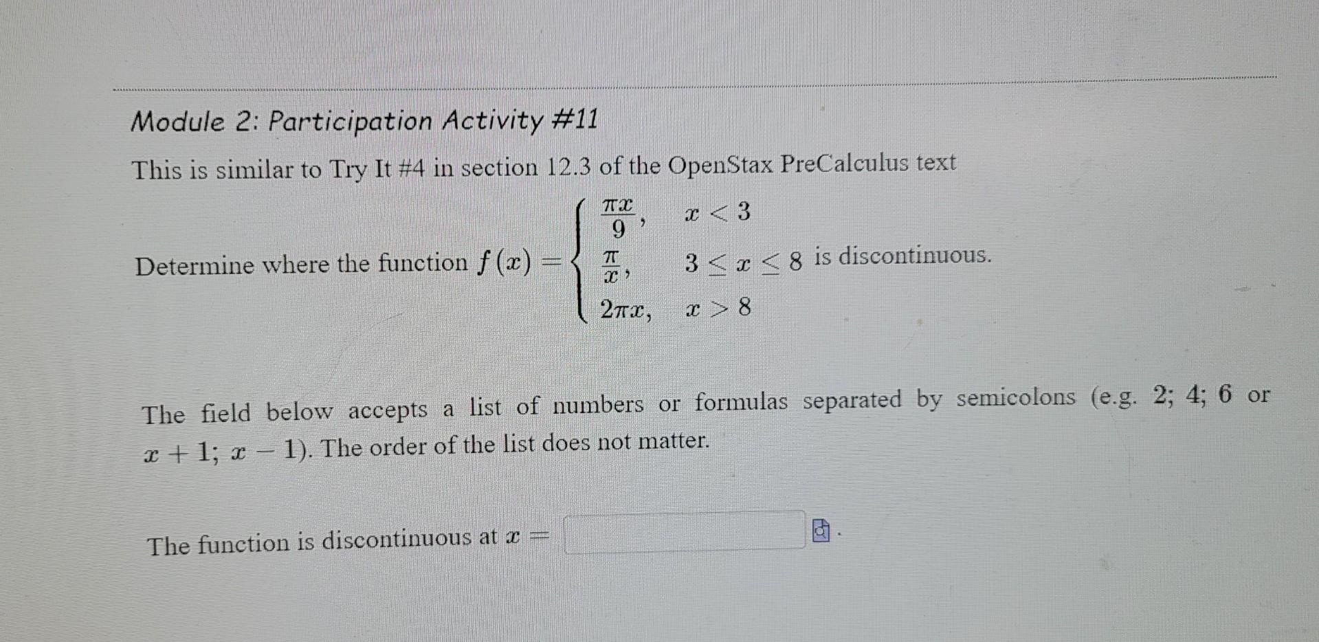 Solved Module 2: Participation Activity #11 This is similar | Chegg.com