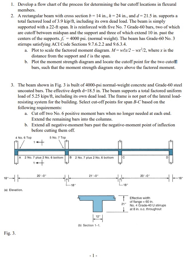 Solved 1. ﻿Develop a flow chart of the process for | Chegg.com