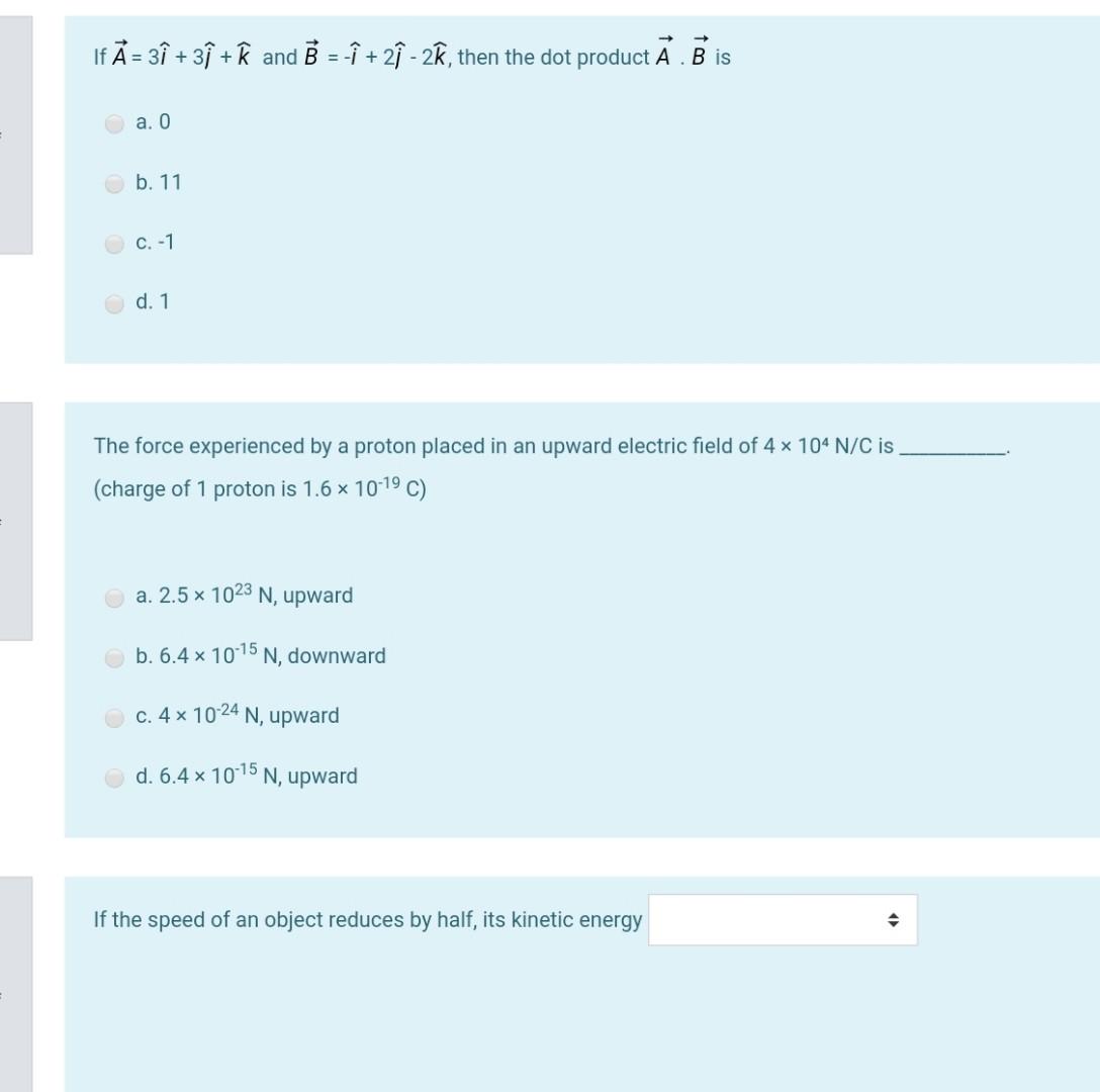 Solved If A 3 3ſ ħ And B 1 21 2k Then The Dot