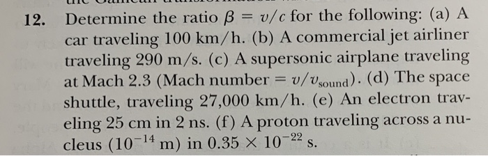 Solved 12 Determine The Ratio Ss V C For The Following Chegg Com