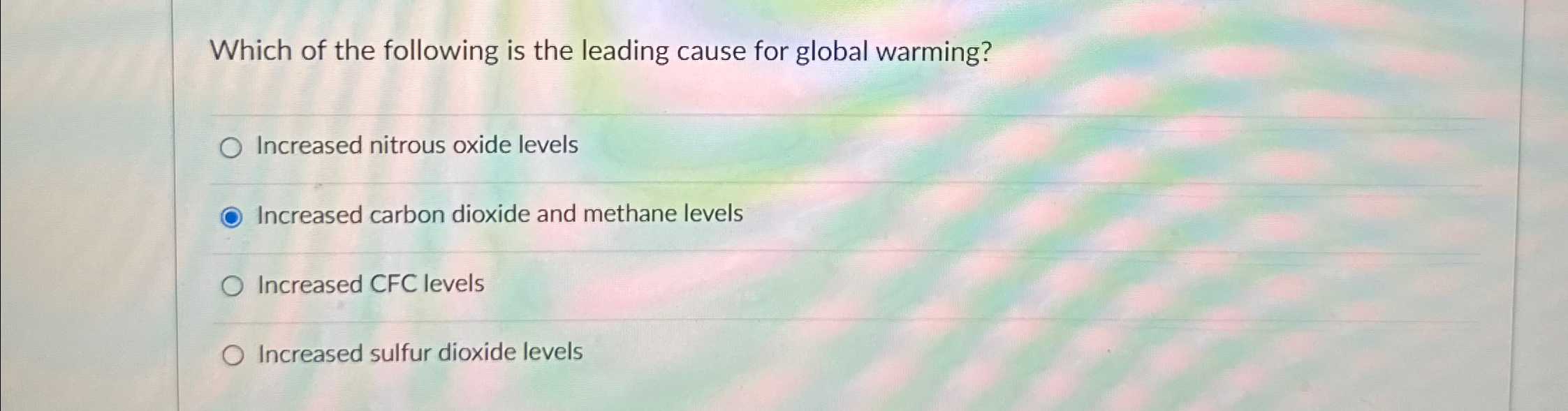 Solved Which of the following is the leading cause for | Chegg.com