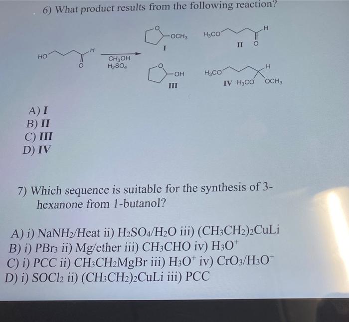 Solved 1. CH3-CH2-OH + PCC a. (CH3)2-C=N-OH 2. CH3-CHO + 2