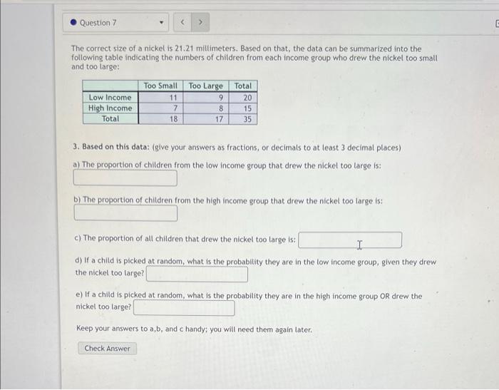 Solved The correct size of a nickel is 21.21 millimeters.