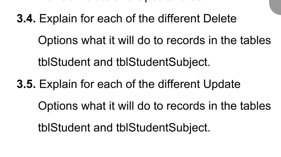 Solved 3. STUDENT RELATIONAL SCHEMA Below is an ER-diagram | Chegg.com