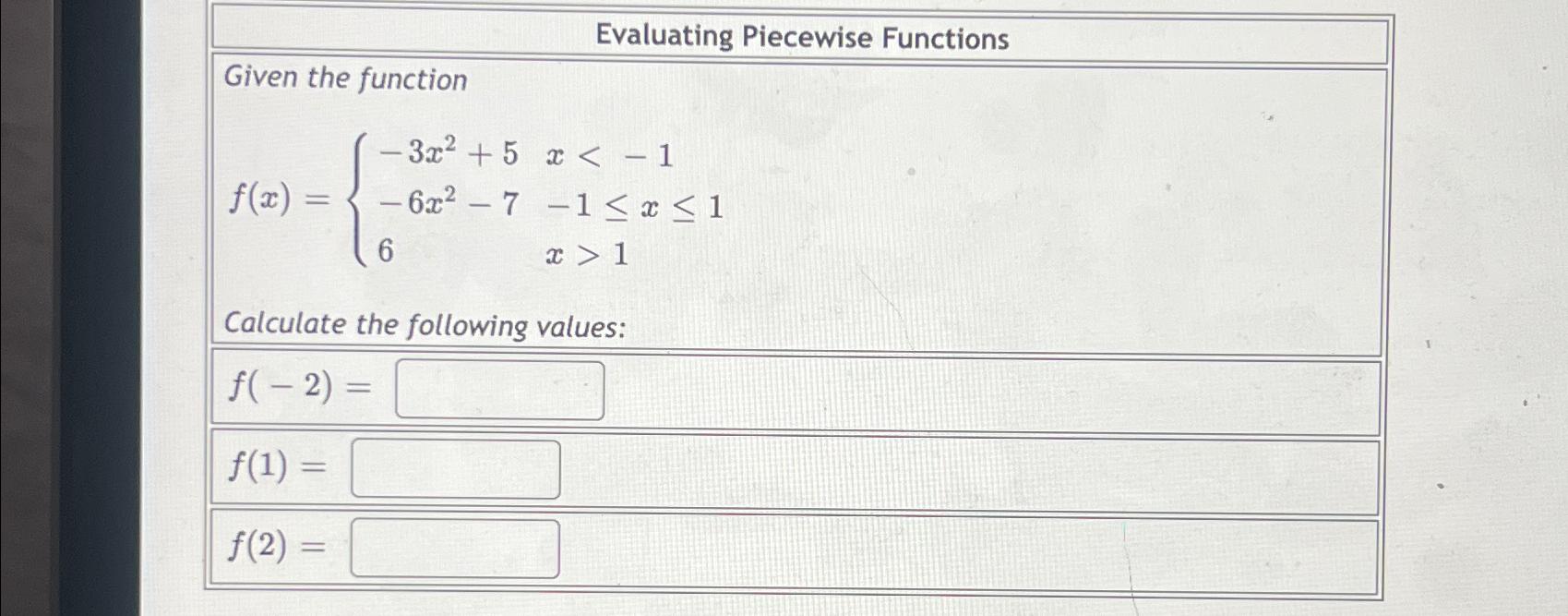 solved-evaluating-piecewise-functionsgiven-the-chegg