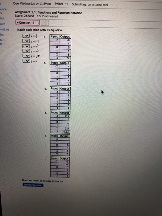 Solved Due Wednesday by 11:59pm Points 51 Submitting an | Chegg.com