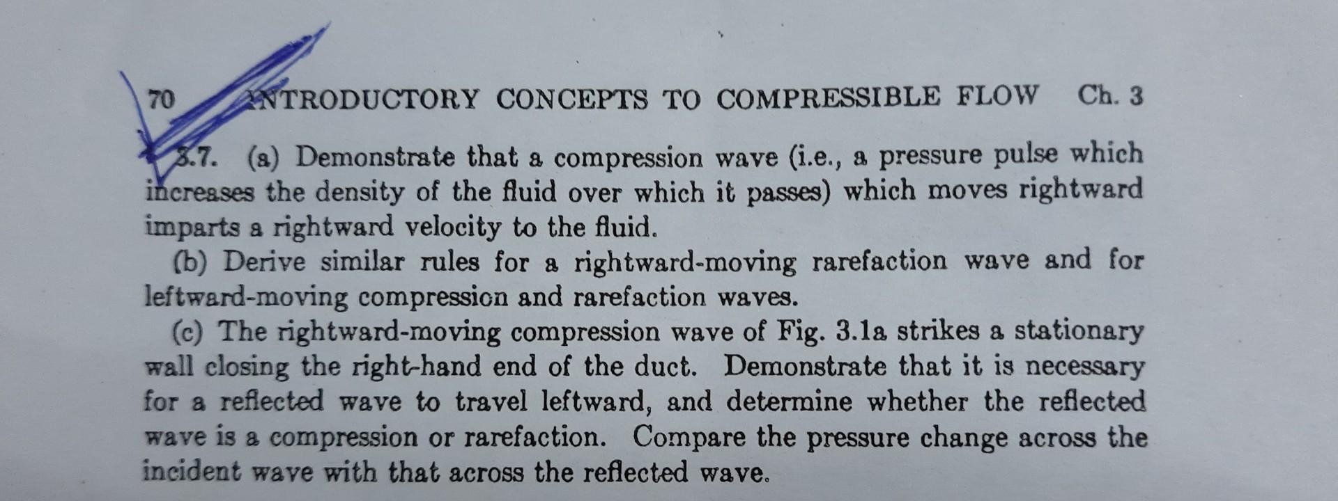 70 - TRODUCTORY CONCEPTS TO COMPRESSIBLE FLOW Ch.3 | Chegg.com