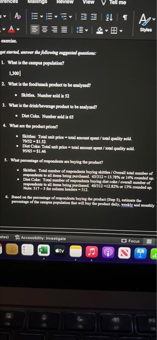 Solved can i please have help figuring out problem number 6? | Chegg.com