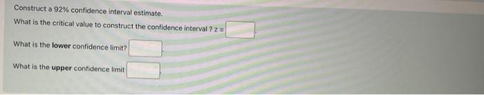 Solved Q2) A study was recently conducted to estimate the | Chegg.com