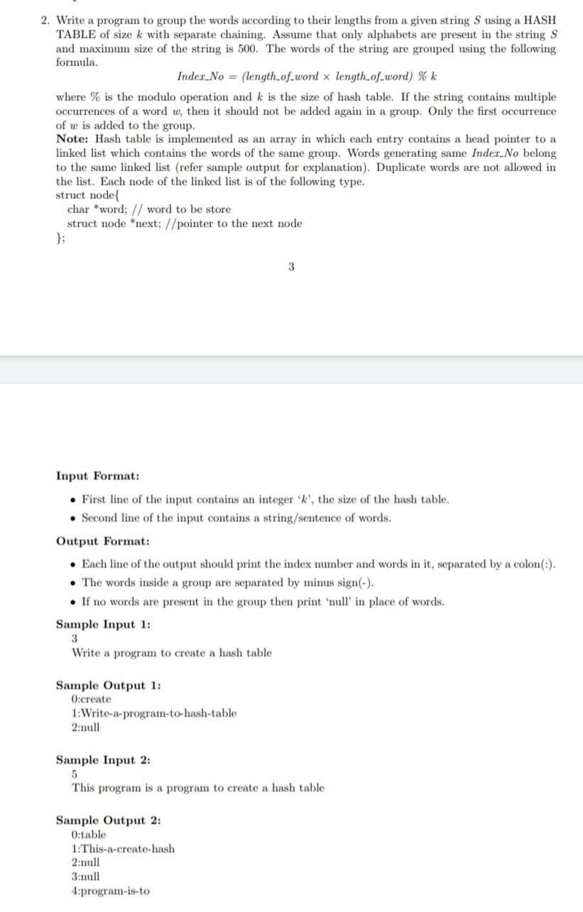 Solved write a C program which should run and compile | Chegg.com