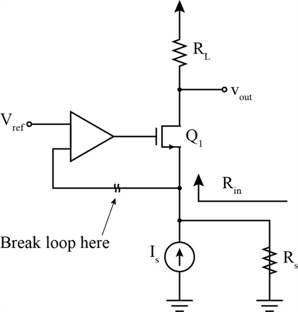 Common Gate Amplifier Circuit Diagram