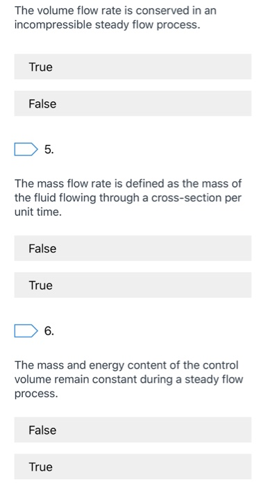 Solved The volume flow rate is conserved in an | Chegg.com