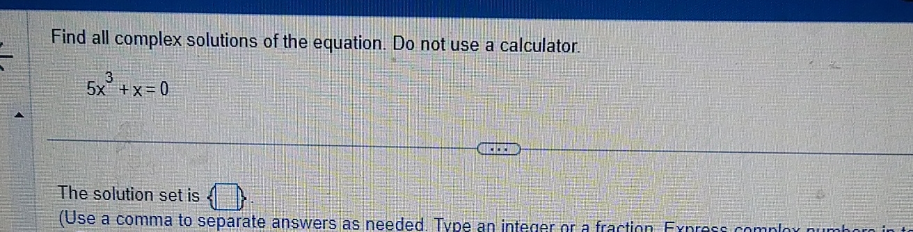 solved-find-all-complex-solutions-of-the-equation-do-not-chegg