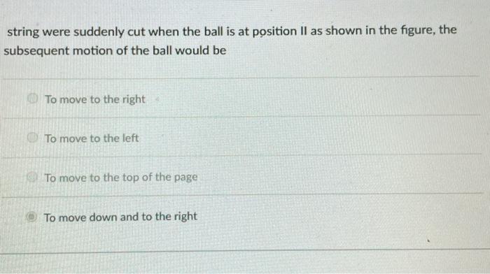 Solved Questions 7-9 refer to the following material: A ball | Chegg.com