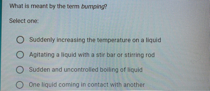 solved-what-is-meant-by-the-term-bumping-select-one-chegg