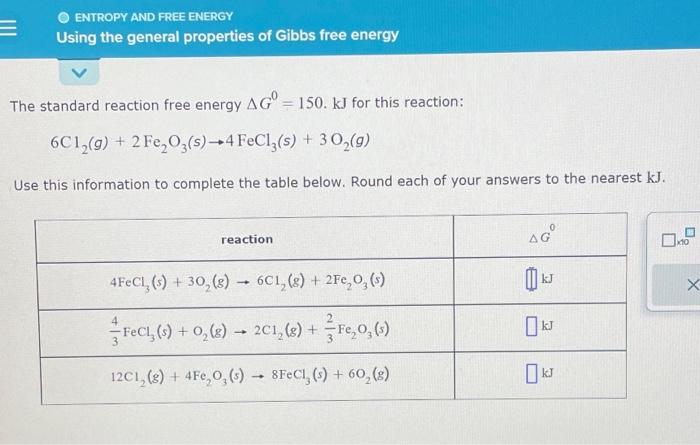 Solved The Standard Reaction Free Energy ΔG0=150. KJ For | Chegg.com