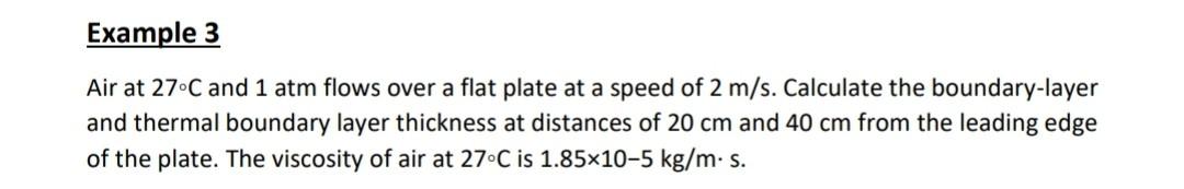 Solved Air at 27∘C and 1 atm flows over a flat plate at a | Chegg.com