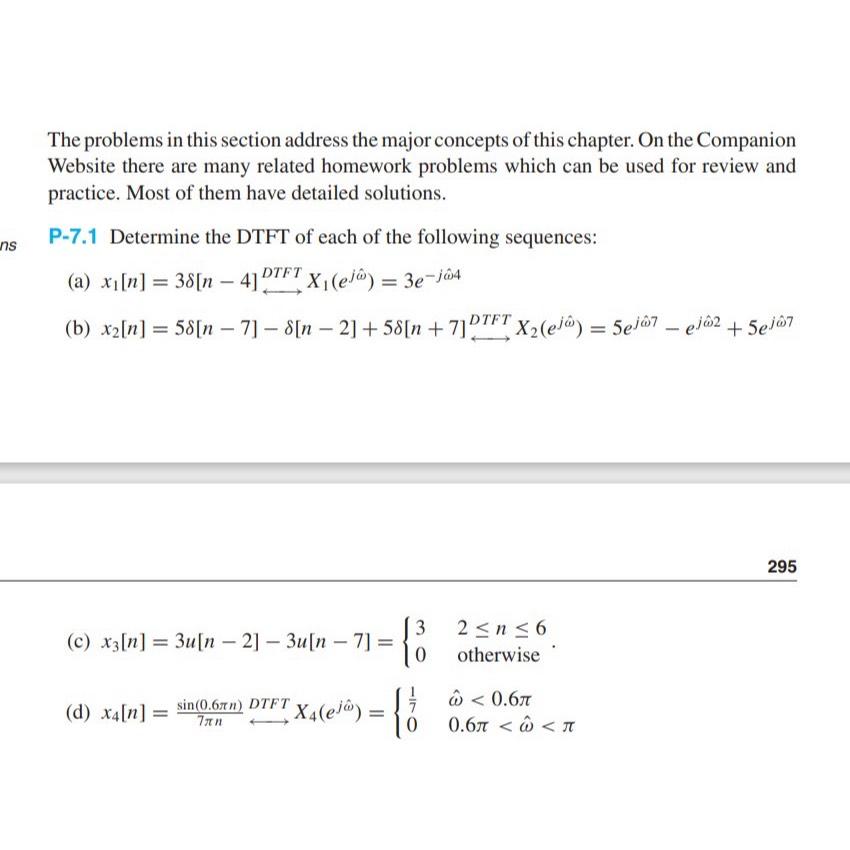 Solved The problems in this section address the major | Chegg.com
