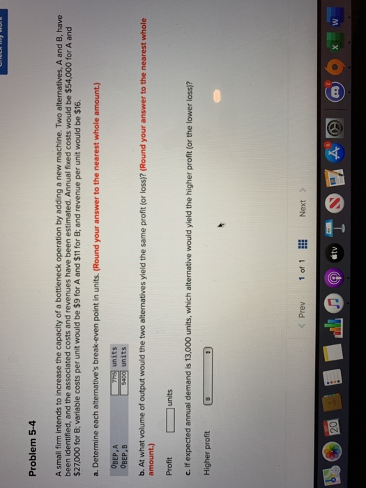 Solved I have the answer for parts A and C, but the | Chegg.com