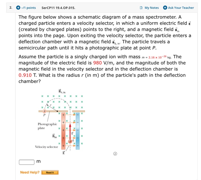 Solved 2 11 Points Sercp11 19 4 Op 015 My Notes Ask Your Chegg Com