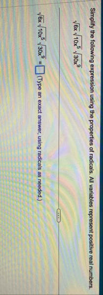 Solved Simplify the following expression using the | Chegg.com