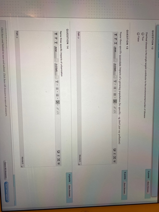 Solved QUESTION 1 6 points Save Answer Define | Chegg.com