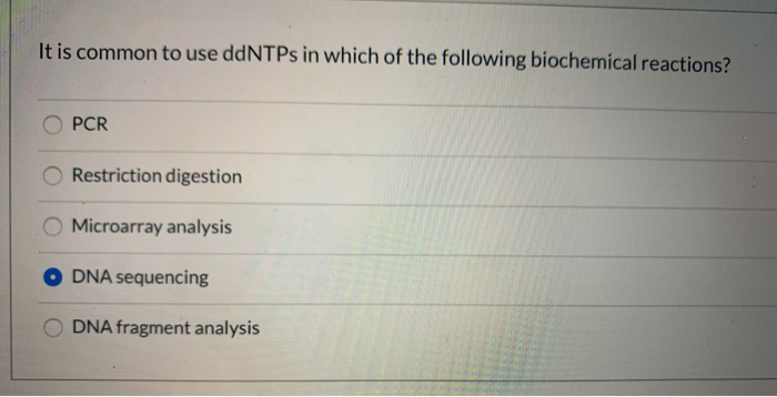 Which Of The Following Statements About Ddntps Is True