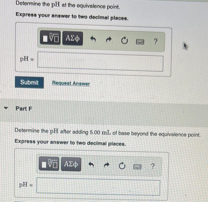 Solved 18.7. Consider The Titration Of A 25.0-mL Sample Of | Chegg.com