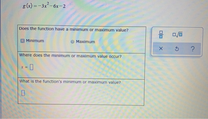 Solved The graph of a function is given below. Give all | Chegg.com