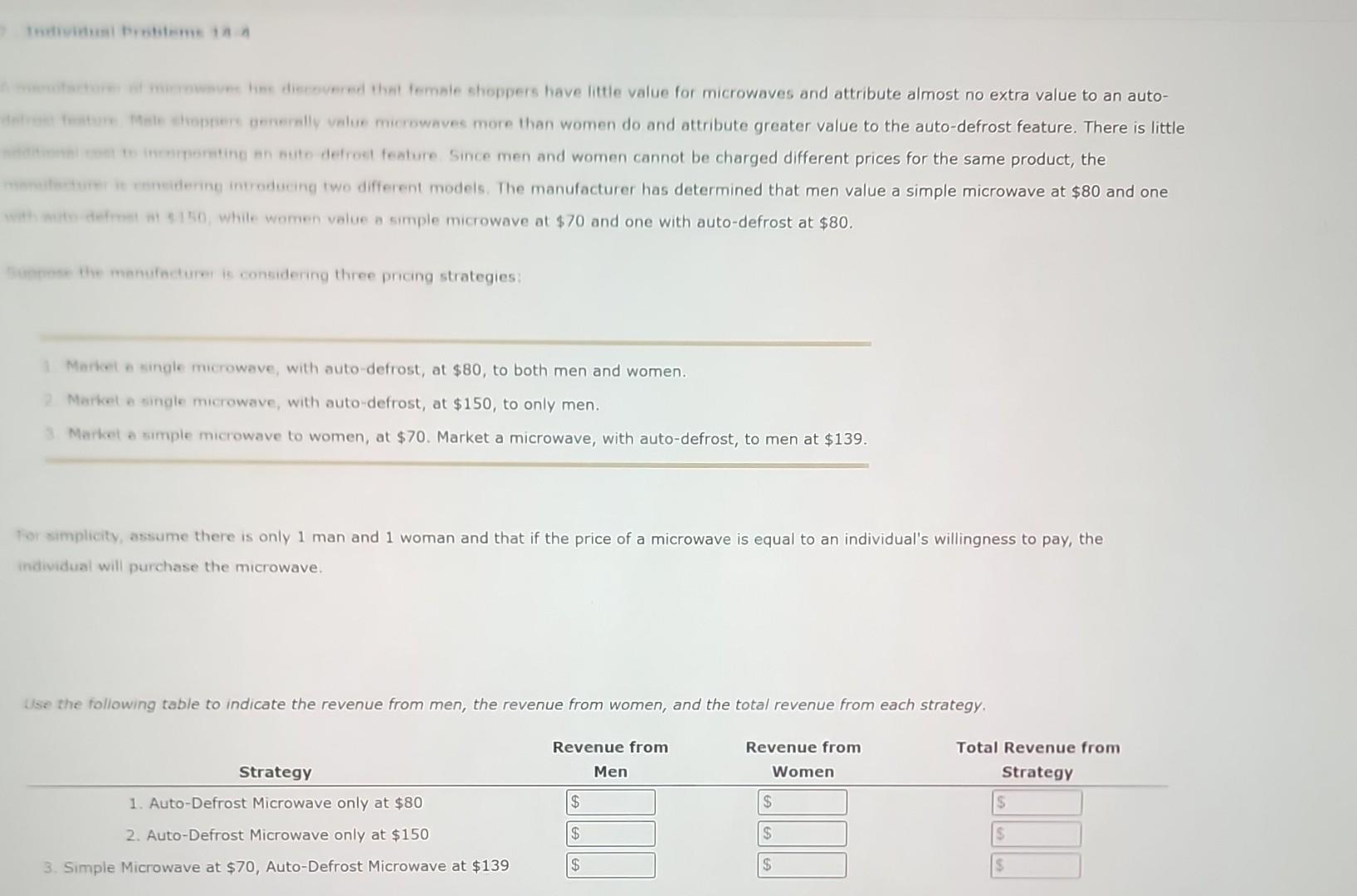 Solved Wrome the menufacture is considering three pring