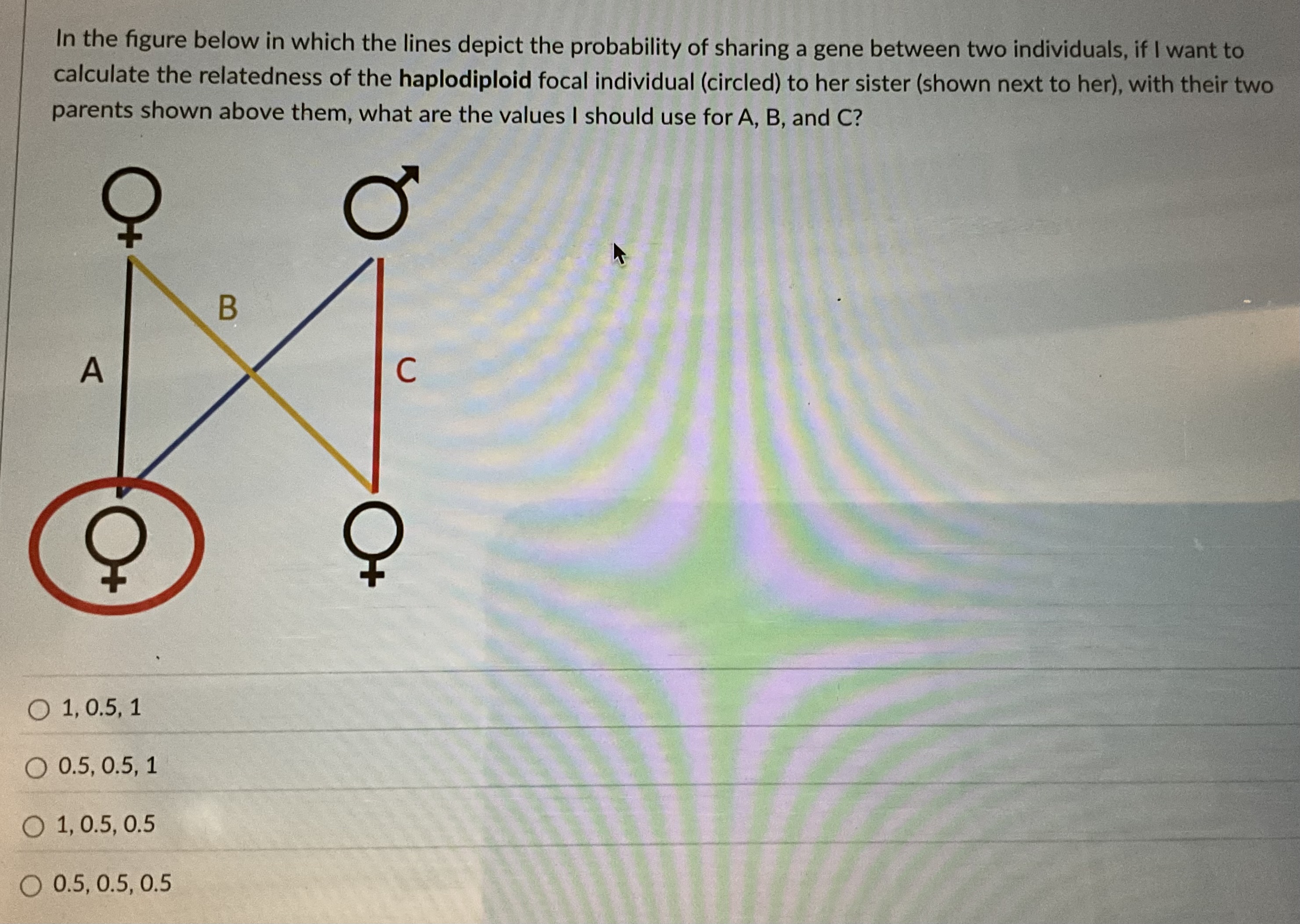 Solved In the figure below in which the lines depict the | Chegg.com