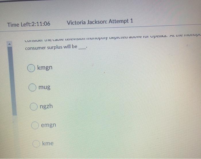 Solved consider the cable television monopoly depicted above