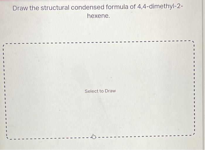 2 4 dimethylhexane condensed structural formula