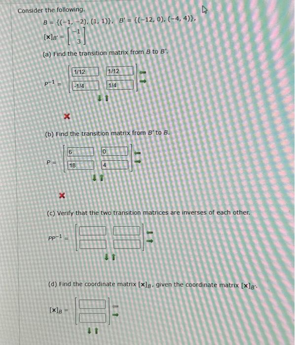 Solved Consider The Following. | Chegg.com